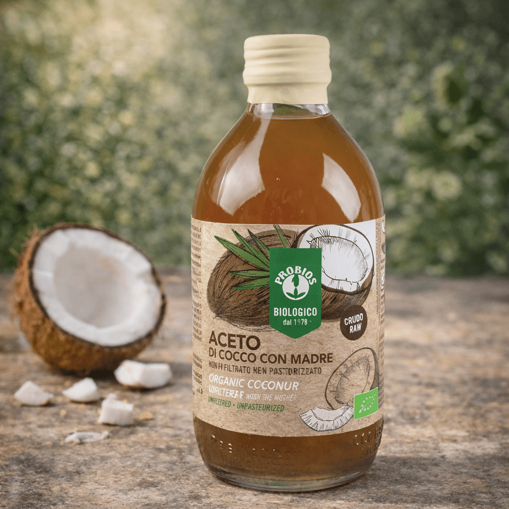 Vinaigre de coco bio non filtré